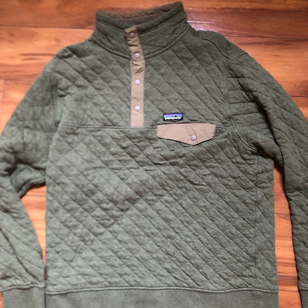 Men’s Patagonia quilted t-snap pullover